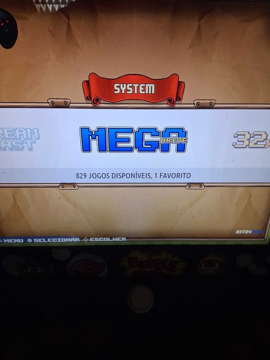 Arcade pequena desbloqueada