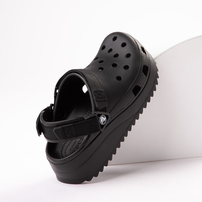 Crocs hiker white black bone крокси жіночі 36 37 38 39 40 41 42