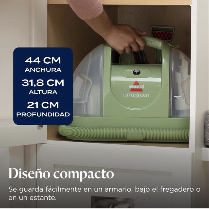 BISSELL Little Green Aspirador de água tapeçaria 340 W 4098N