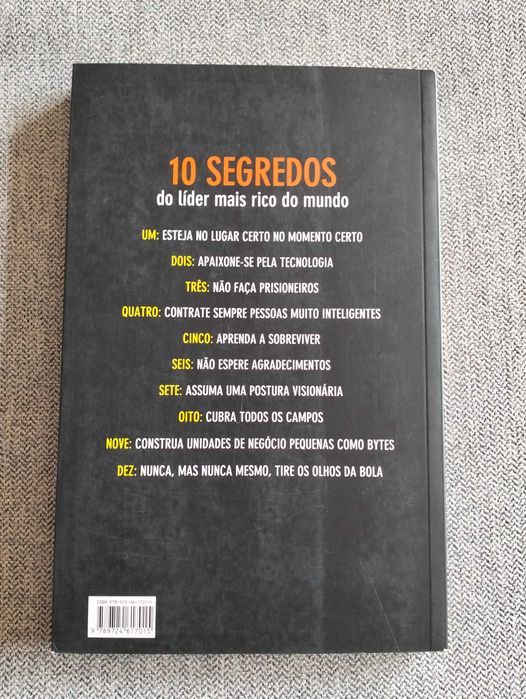 Livro "A gestão segundo Bill Gates" de Des Dearlove