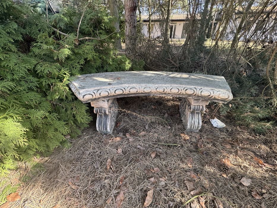 Stoły i ławki betonowe