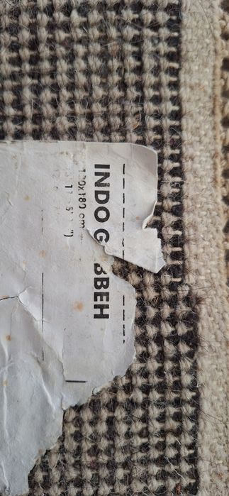 Tapete Indo Gabbeh -Índia