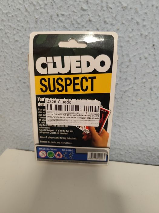Jogo cartas CLUEDO