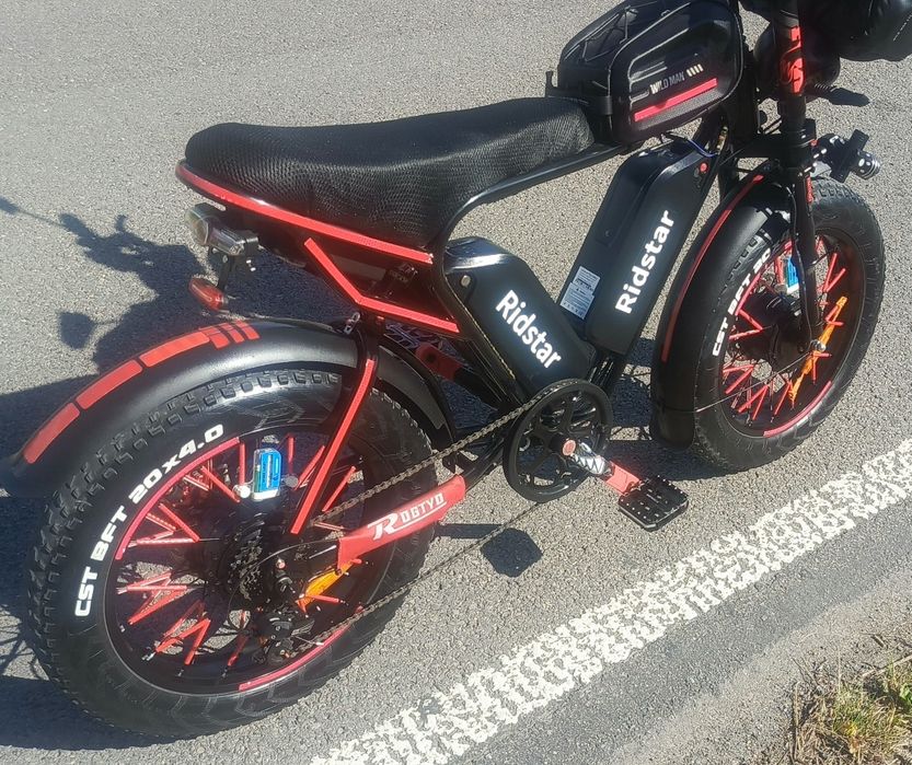 Sprzedam rower elektryczny Ridstar Q20 Pro stan jak nowy 4x bateria