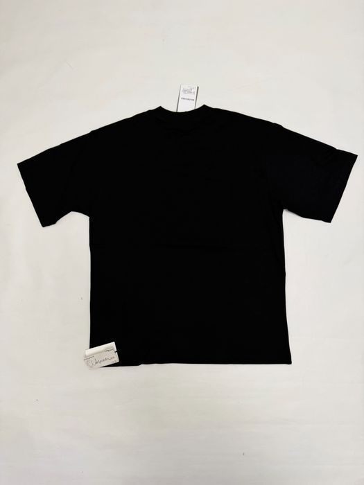 футболка Balenciaga 2026 logo black vetements rick owens project gr protocol index acne studios
