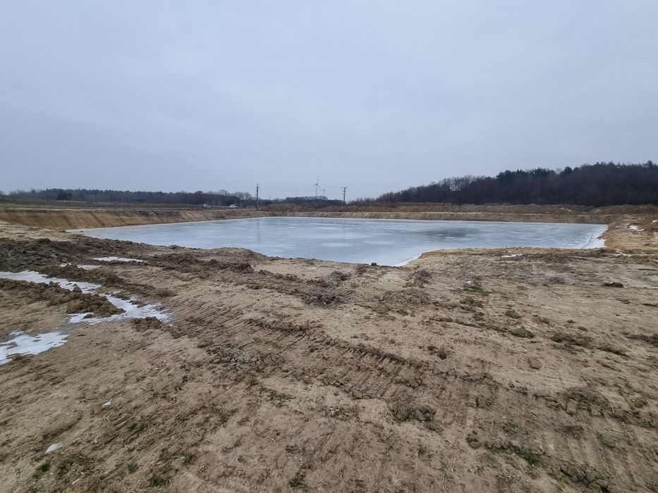 Prace ziemne-drogi kruszywa