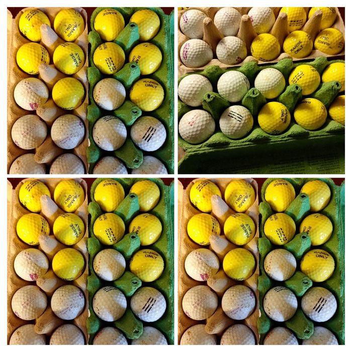 75 sztuk piłki golfowe kulki do gry w golfa zestaw tanio