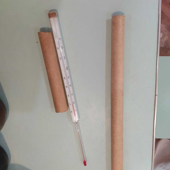 Ртутний градусник лабораторний СССР