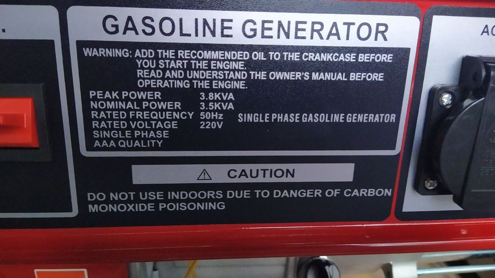 Генератор KRAFT VELE 3.8