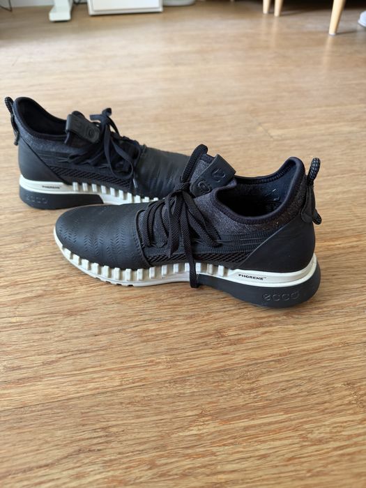 ECCO ST.1 Lite r. 37 damskie czarne PHORENE SHOCK THRU skóra