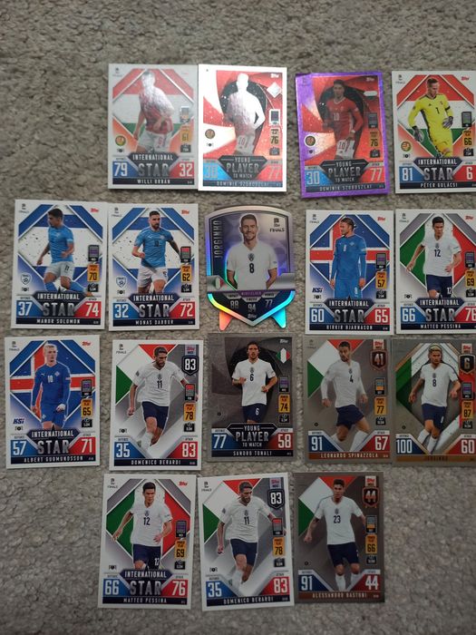 Match Attax 101 road to UEFA Nattions League