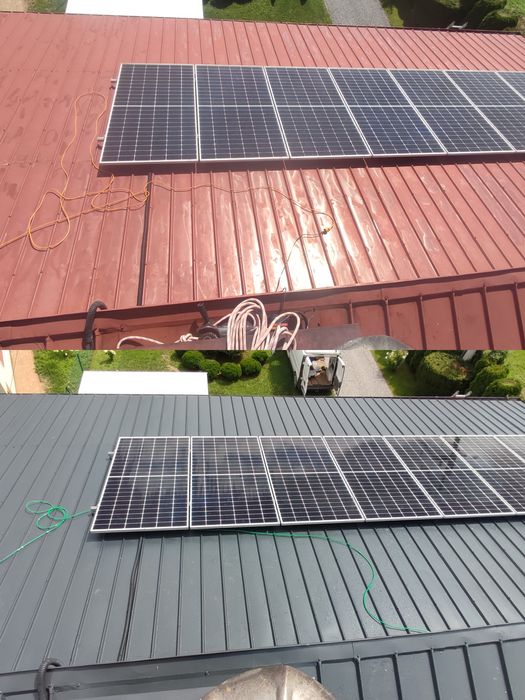 Mycie kostki, elewacji, dachów, fotowoltaiki. Malowanie dachów