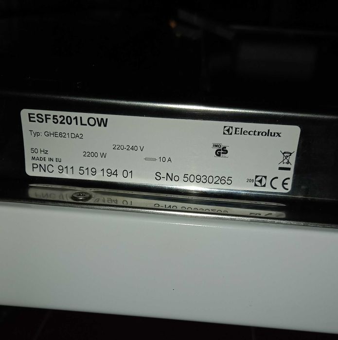 Maquina de lavar loiça electrolux64729764027011122