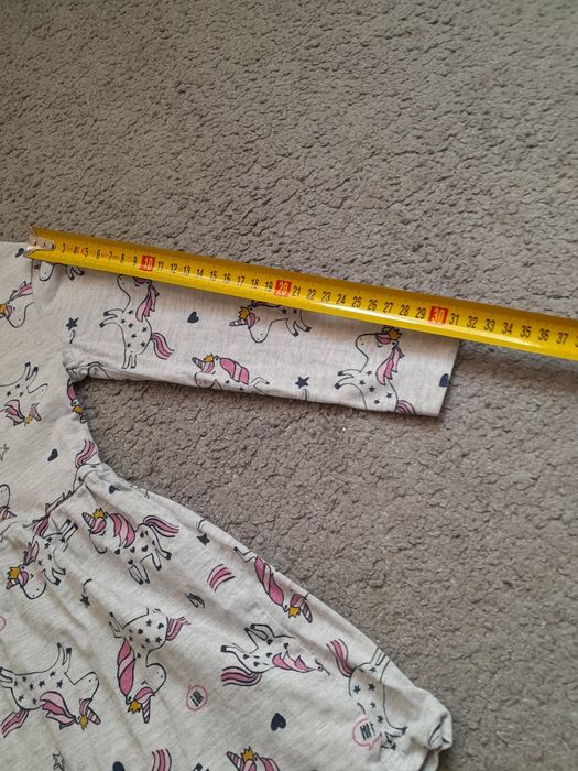 Sukienka w jednorożce 98 cm
