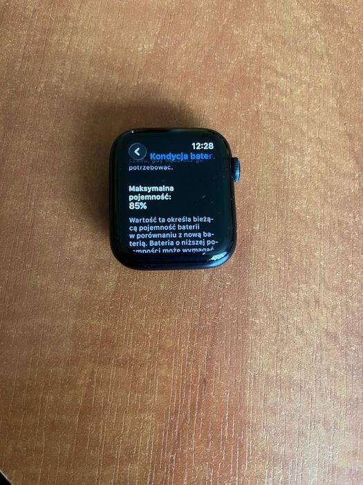 Apple Watch SE 2 gen. 44 mm Północ (Midnight) + Pełny zestaw (Pudełko, Ładowarka)