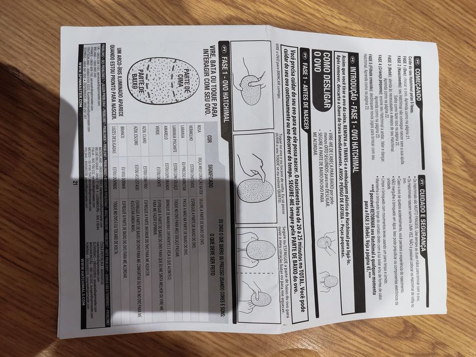 Hatchimal peluche interativo - pouco uso