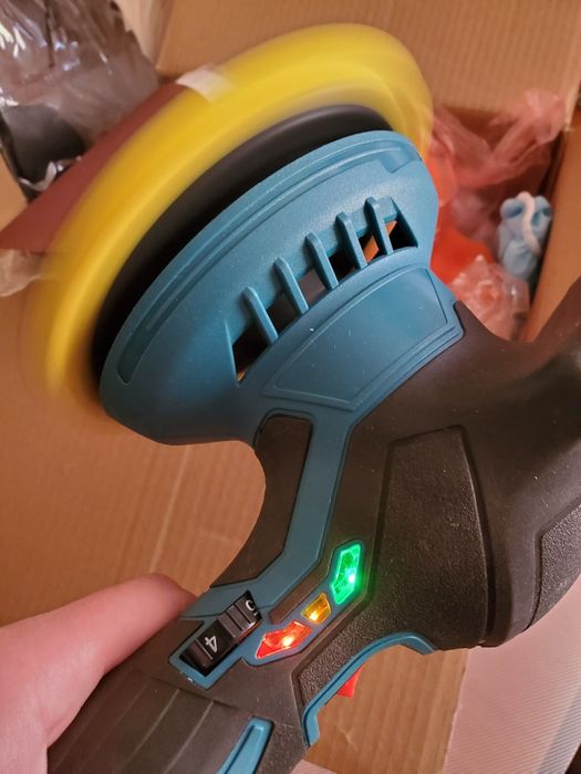 Шліф машинка акумуляторна, поліровочна машинка