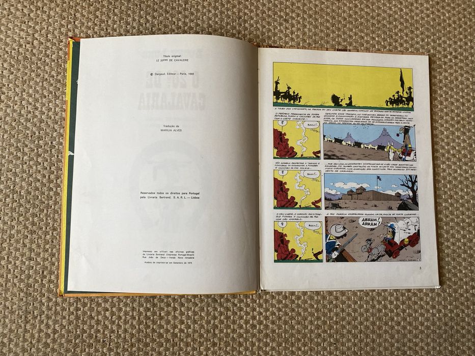 O 20º de Cavalaria - Lucky Luke,