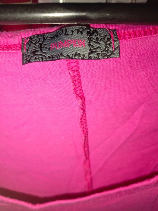 Pumpkin: różowa bluzka nietoperz 42