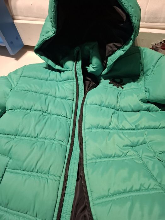 Benetton kurtka zimowa r 130