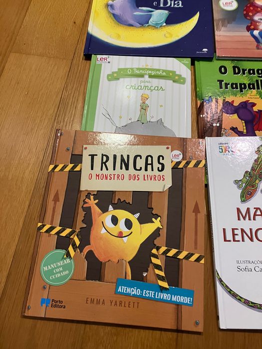 Livros infantis - preço variável (3,5 a 7€) - ver descrição
