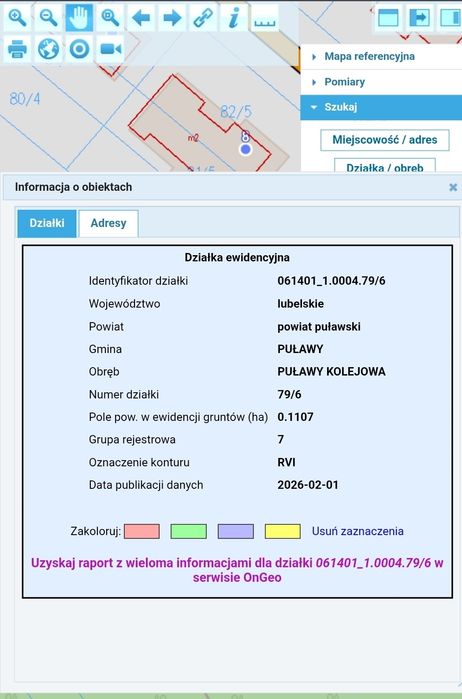 Działka budowlana Puławy Górna Kolejowa - View 2