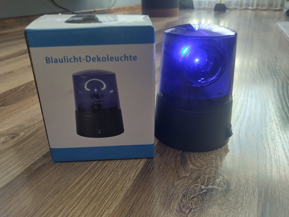 Stroboskop światło ostrzegawcze Policja Obrotowa lampa ostrzegawcza