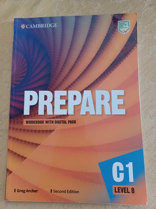 Caderno - Prepare Level 8 Workbook with Digital Pack