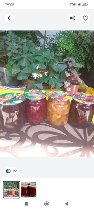 Борщова заправка, варення