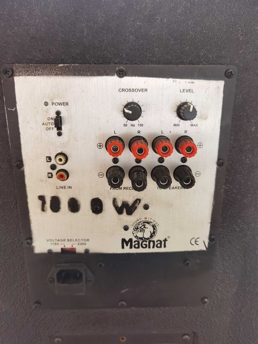 Zestaw aktywny Mackie thump TH-15a, subwoofer,  mixer Mackie Onyx 1220