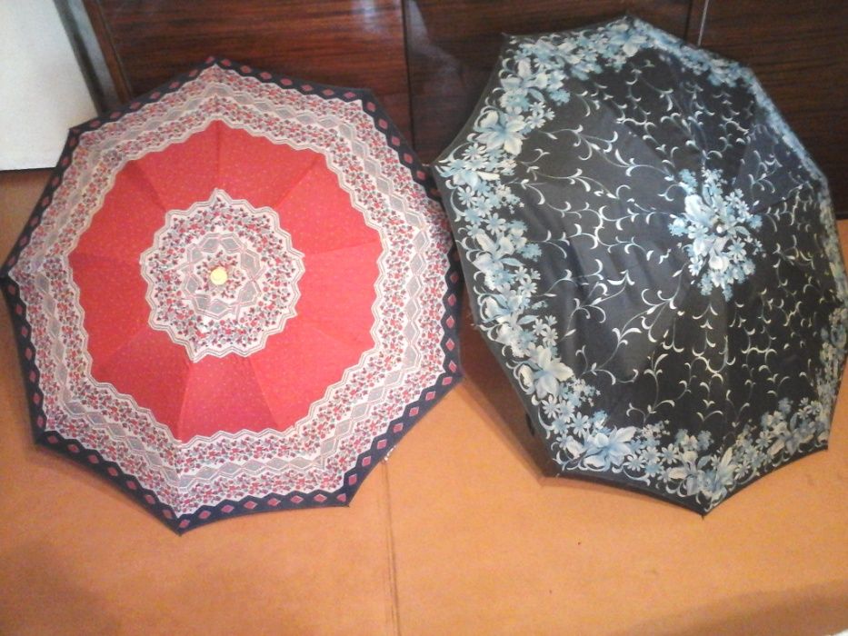 Продам зонт, на ручке чёрного зонта фонарик