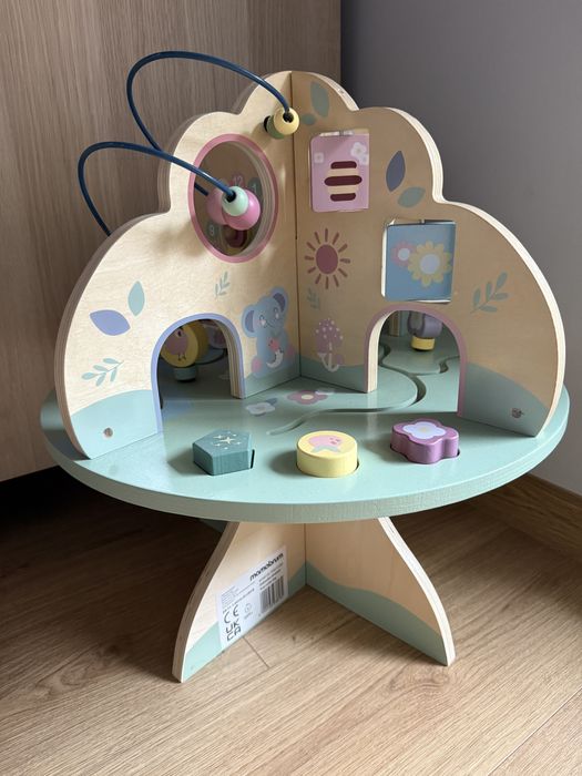 Stolik drzewko edukacyjnu drewniane mamabrum