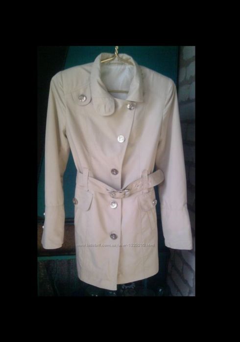 Стильний жіночий плащ тренч на 42 р