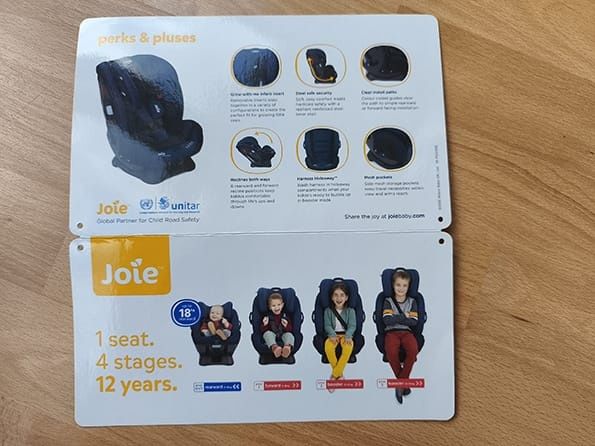 Cadeira de bebé para automóvel Joie