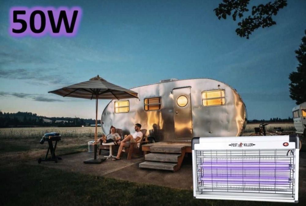 MOCNA Lampa Owadobójcza 50 W UV 230V