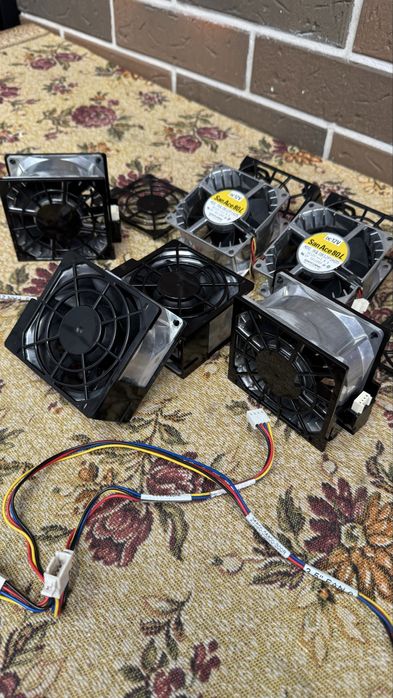 Профессиональные вентиляторы PAPST 12V, 24V, 220V.