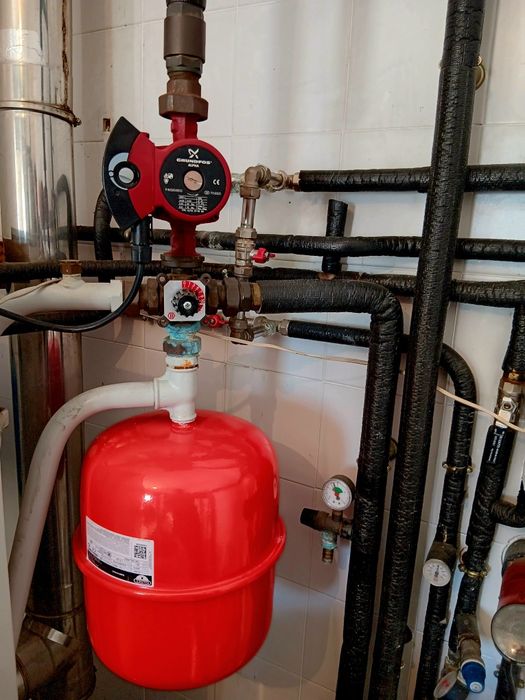 Caldeira a pellets para aquecimento Central e AQS