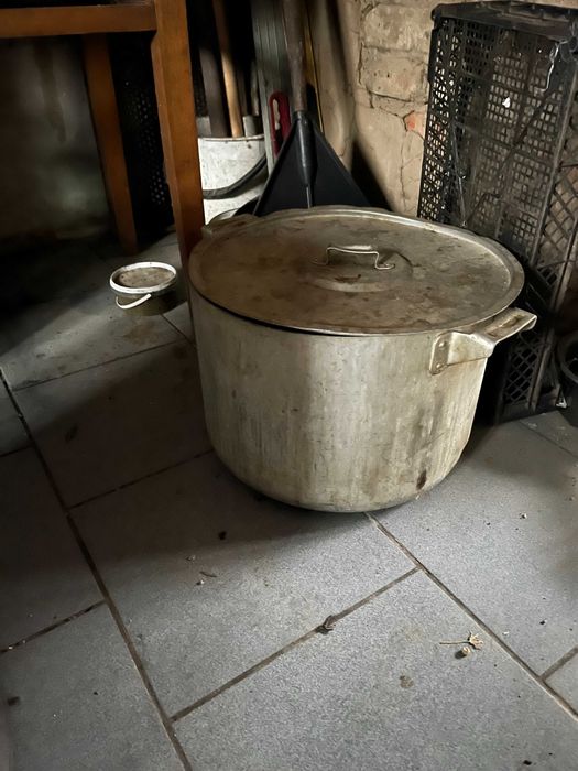 Кастрюля з нержавіючої сталі 60л.