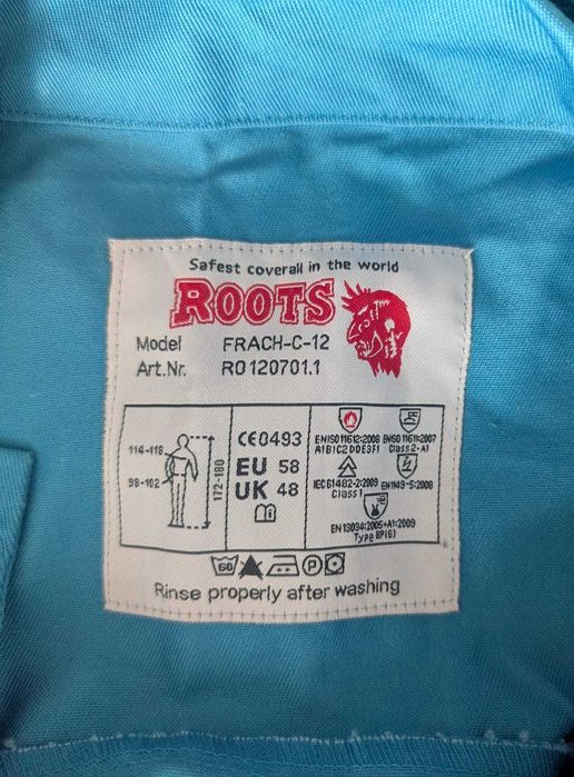 KOMBINEZON ROBOCZY trudnopalny SPAWACZ rusztowania marki ROOTS