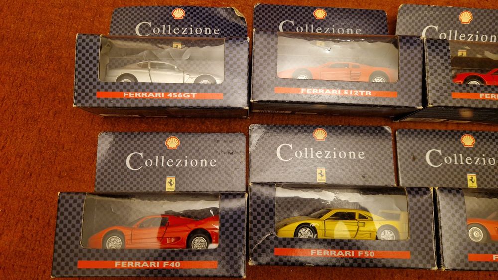 Colecção de carros Ferrari Shell Collezione