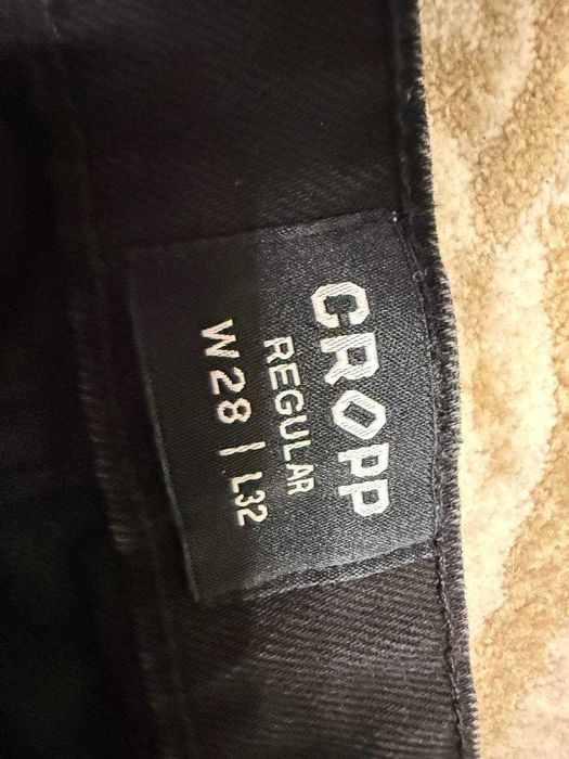 Чоловічі джинси Cropp Regular, Чорні, Розмір W28 L32