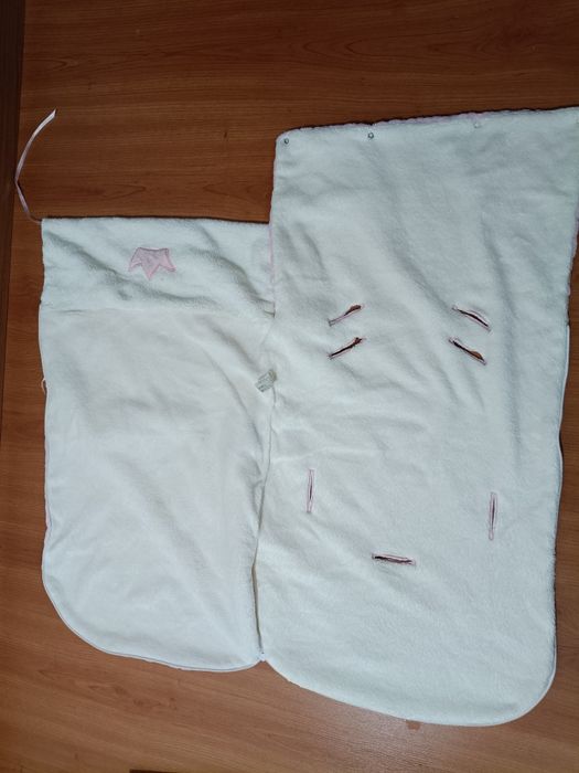 Saco de Dormir / ninho bebé/ gigoteuse para Carrinho passeio/ ovo marca Fruto Doce 75x40 (como novo)