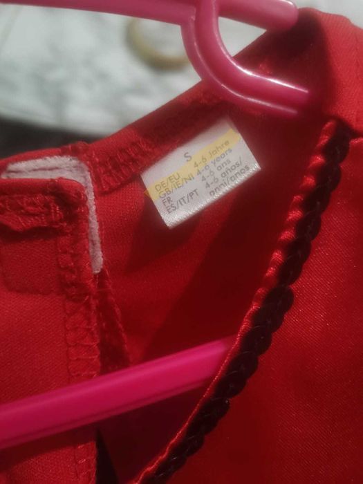 Fato de Carnaval Diabinha 4/5 Anos