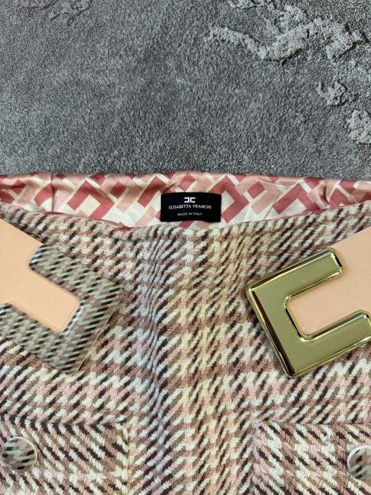 Твідова спідниця elisabetta franchi