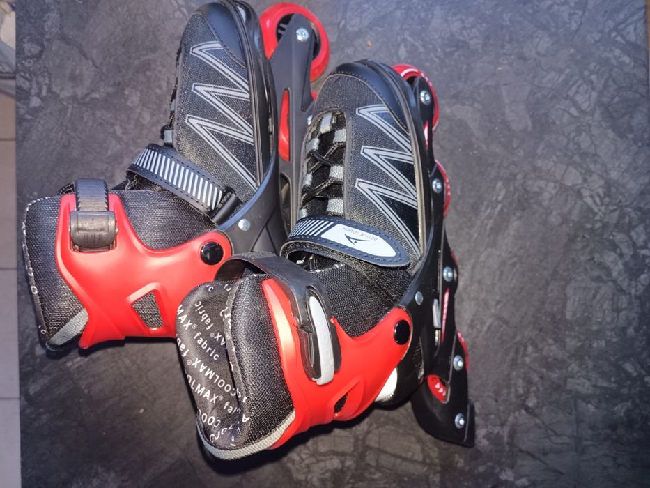 Rolki regulowane dziecięce Active Touch r. 33–37 | ABEC 7 | Stan BDB