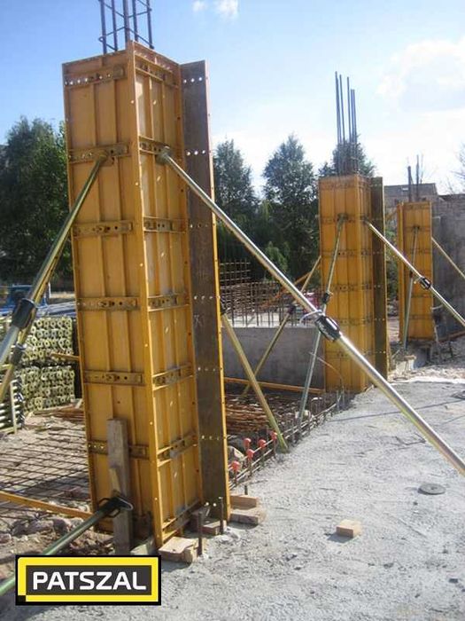 Łask -Płyta słupowa metalowa nowa 3,0 x 0,5  szalunki ścienne PROMOCJA