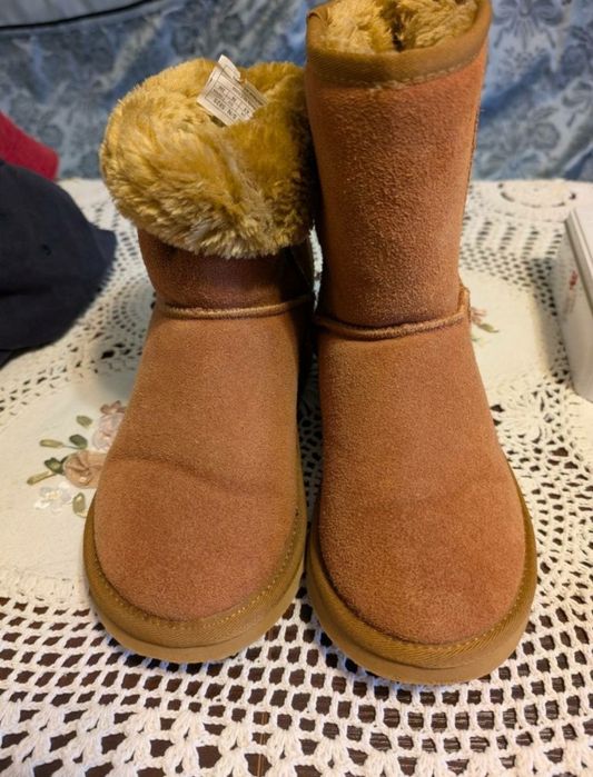 Ugg натуральна замша та хутро оригінал