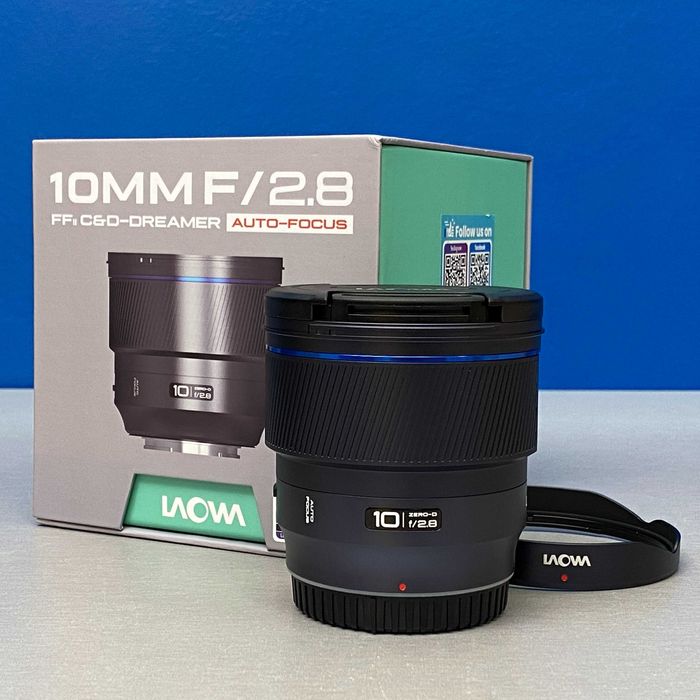 Laowa 10mm f/2.8 Lite Zero-D AF | Nikon Z | NOVA | 3 ANOS DE GARANTIA