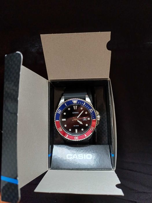 Casio Novo, em caixa