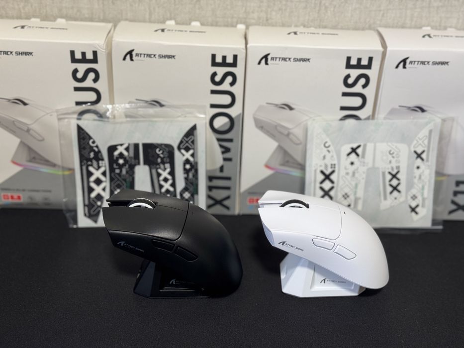 Гарантія‼️ Attack Shark X11 X3 X6 R1 ігрова мишка PW3395 игровая мышка